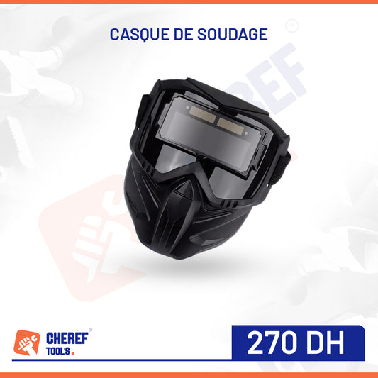 Casque de soudage à obscurcissement automatique