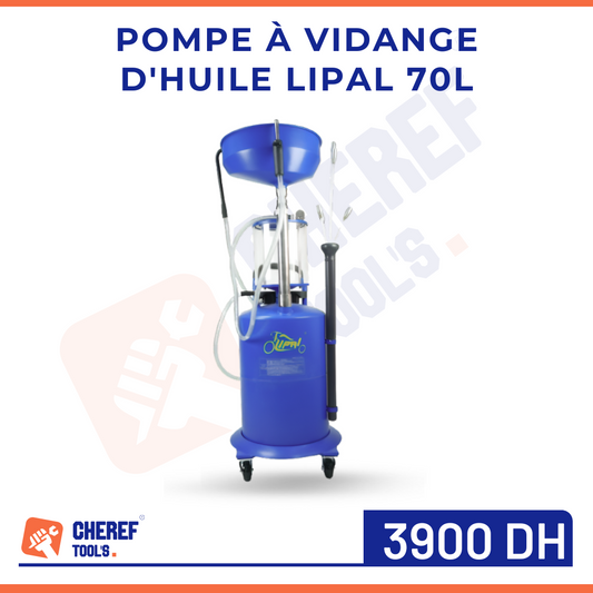 POMPE À VIDANGE D'HUILE LIPAL 70L
