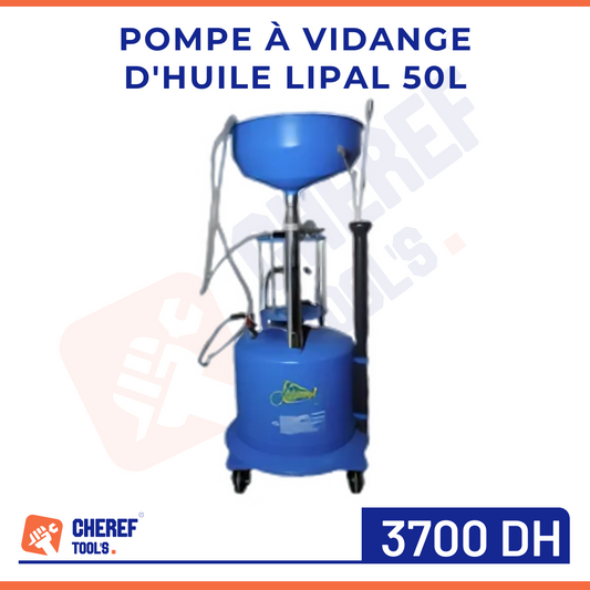 POMPE À VIDANGE D'HUILE LIPAL 50L