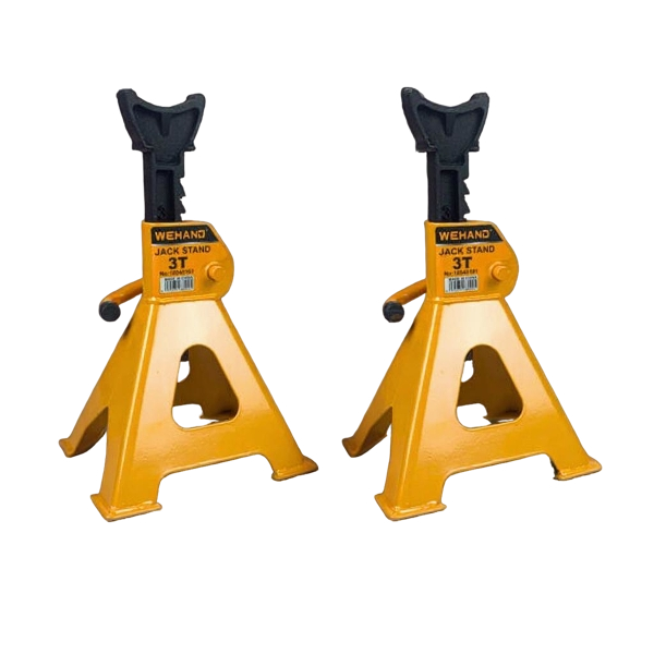 Paire de Chandelles à crémaillère Jack Stand 3 Tonnes WEHAND