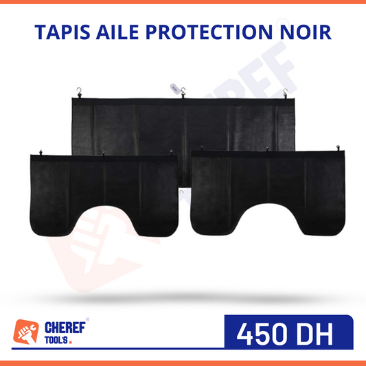 Tapis Aile Protection Noir
